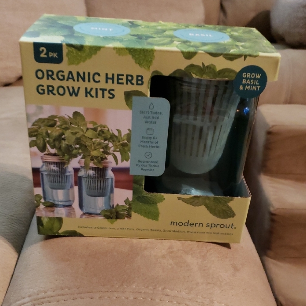 Modern Sprout Organic Herb Grow Kits - 2 Pack